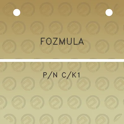 fozmula-pn-ck1