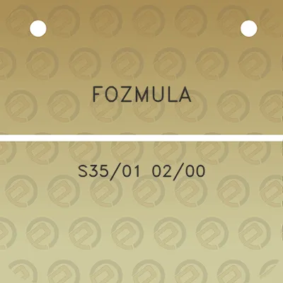 fozmula-s3501-0200