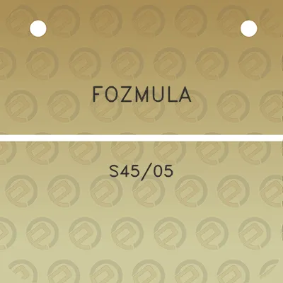 fozmula-s4505