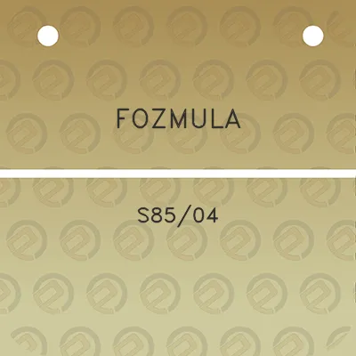 fozmula-s8504