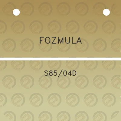 fozmula-s8504d