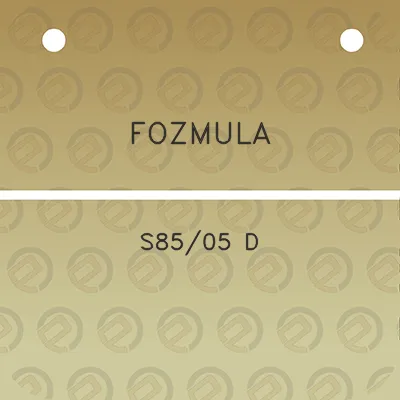 fozmula-s8505-d