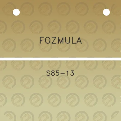 fozmula-s85-13