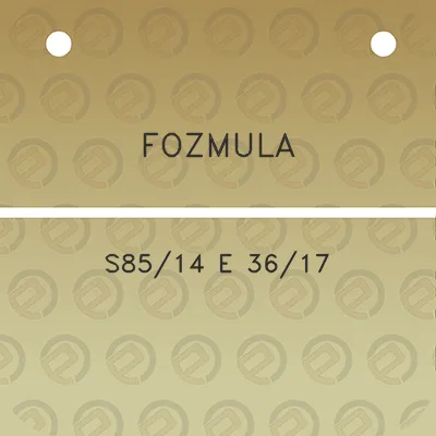 fozmula-s8514-e-3617