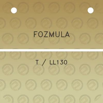 fozmula-t-ll130