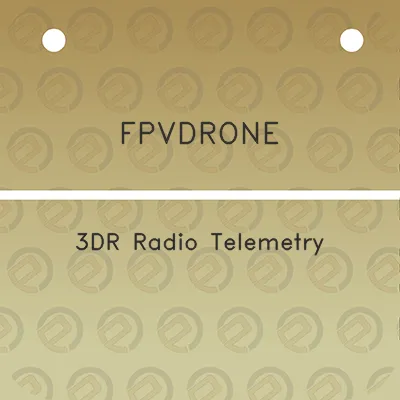 fpvdrone-3dr-radio-telemetry