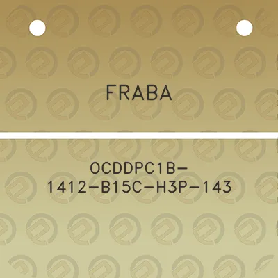 fraba-ocddpc1b-1412-b15c-h3p-143