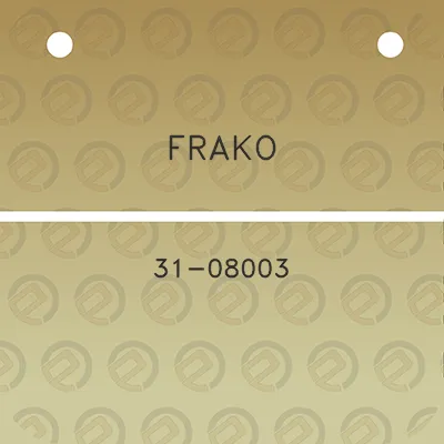 frako-31-08003