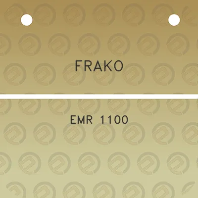 frako-emr-1100