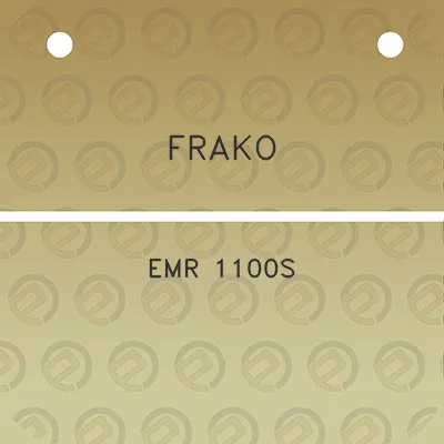 frako-emr-1100s