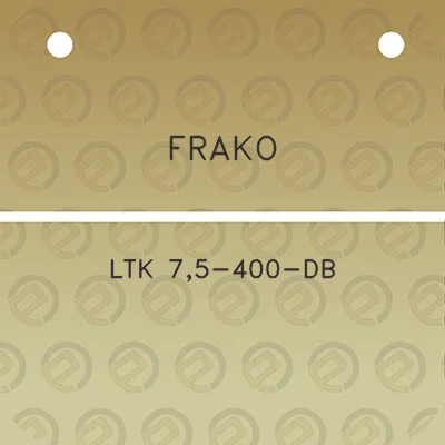 frako-ltk-75-400-db