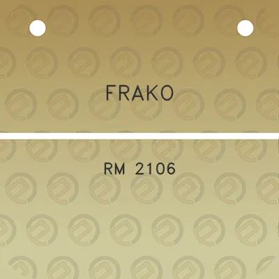 frako-rm-2106