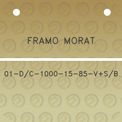 framo-morat-01-dc-1000-15-85-vsb