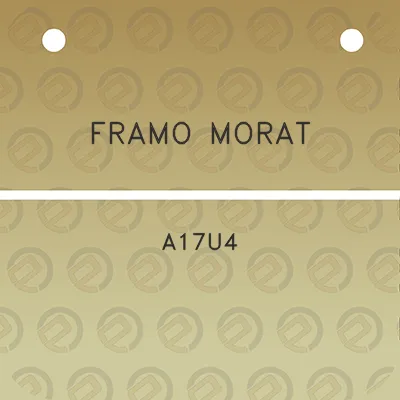 framo-morat-a17u4