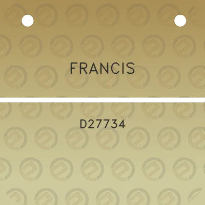 francis-d27734