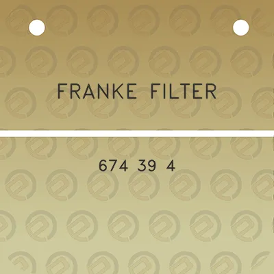 franke-filter-674-39-4