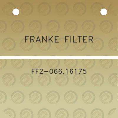 franke-filter-ff2-06616175