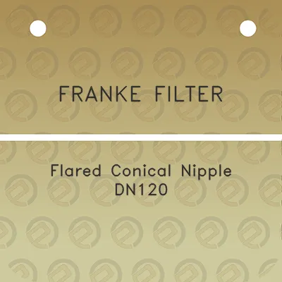 franke-filter-flared-conical-nipple-dn120