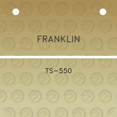 franklin-ts-550