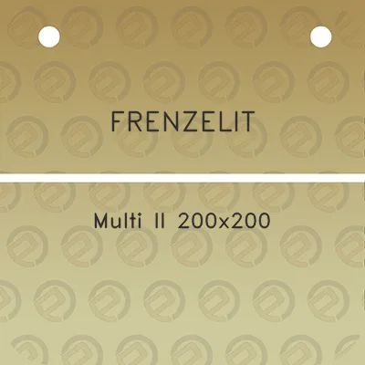 frenzelit-multi-ii-200x200