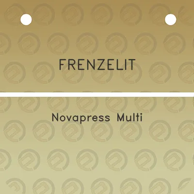 frenzelit-novapress-multi