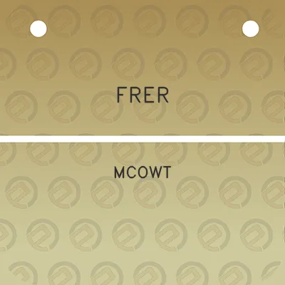 frer-mcowt