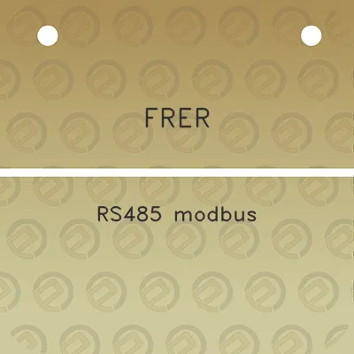 frer-rs485-modbus