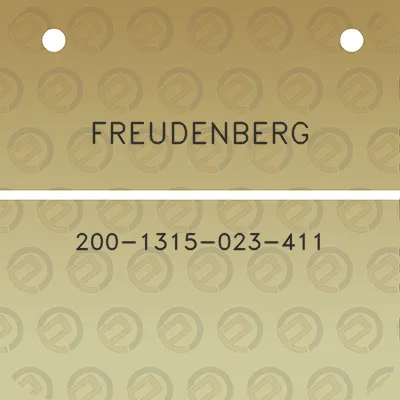 freudenberg-200-1315-023-411