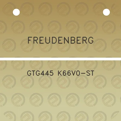 freudenberg-gtg445-k66v0-st