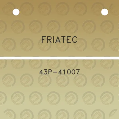 friatec-43p-41007