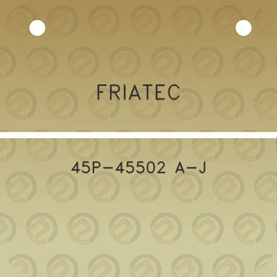 friatec-45p-45502-a-j