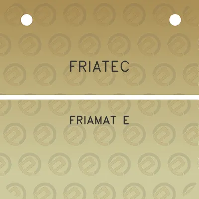 friatec-friamat-e