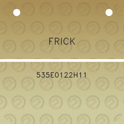 frick-535e0122h11