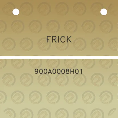 frick-900a0008h01