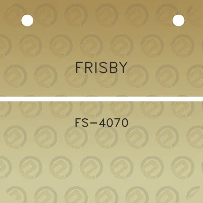 frisby-fs-4070