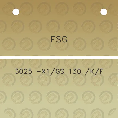 fsg-3025-x1gs-130-kf