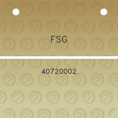 fsg-40720002