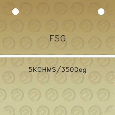 fsg-5kohms350deg