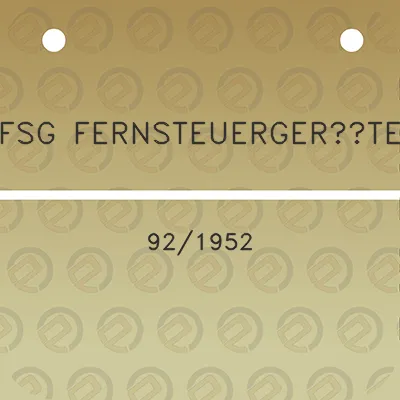 fsg-fernsteuergerate-921952