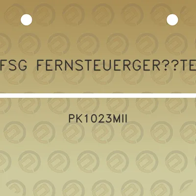 fsg-fernsteuergerate-pk1023mii