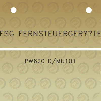 fsg-fernsteuergerate-pw620-dmu101