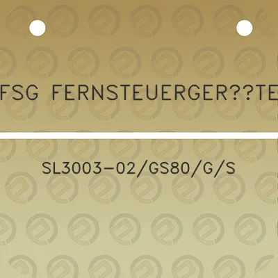 fsg-fernsteuergerate-sl3003-02gs80gs