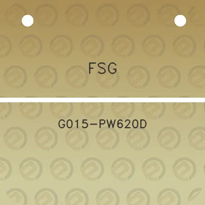 fsg-g015-pw620d