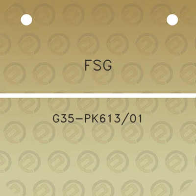 fsg-g35-pk61301