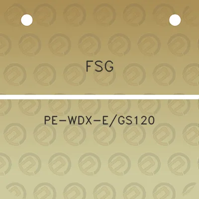 fsg-pe-wdx-egs120