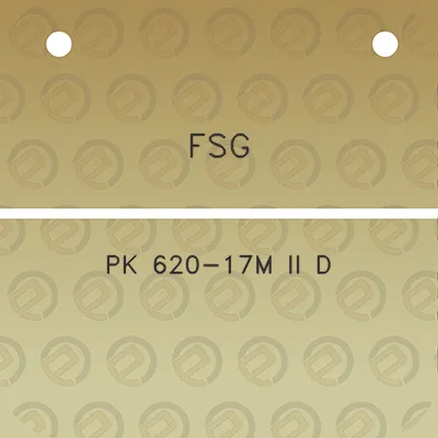 fsg-pk-620-17m-ii-d