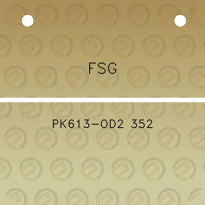 fsg-pk613-od2-352