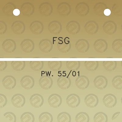 fsg-pw-5501