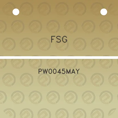 fsg-pw0045may