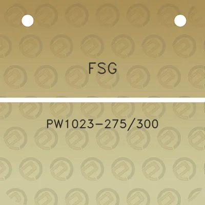 fsg-pw1023-275300